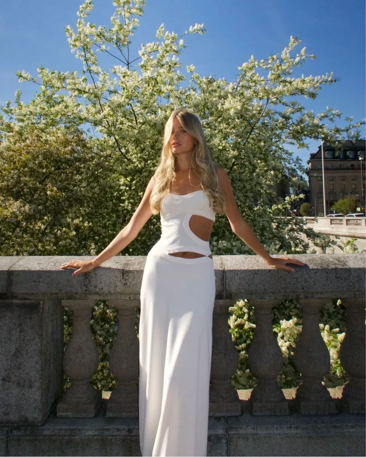 Arcina Ori Jetta Dress White Size 8  - Image 11