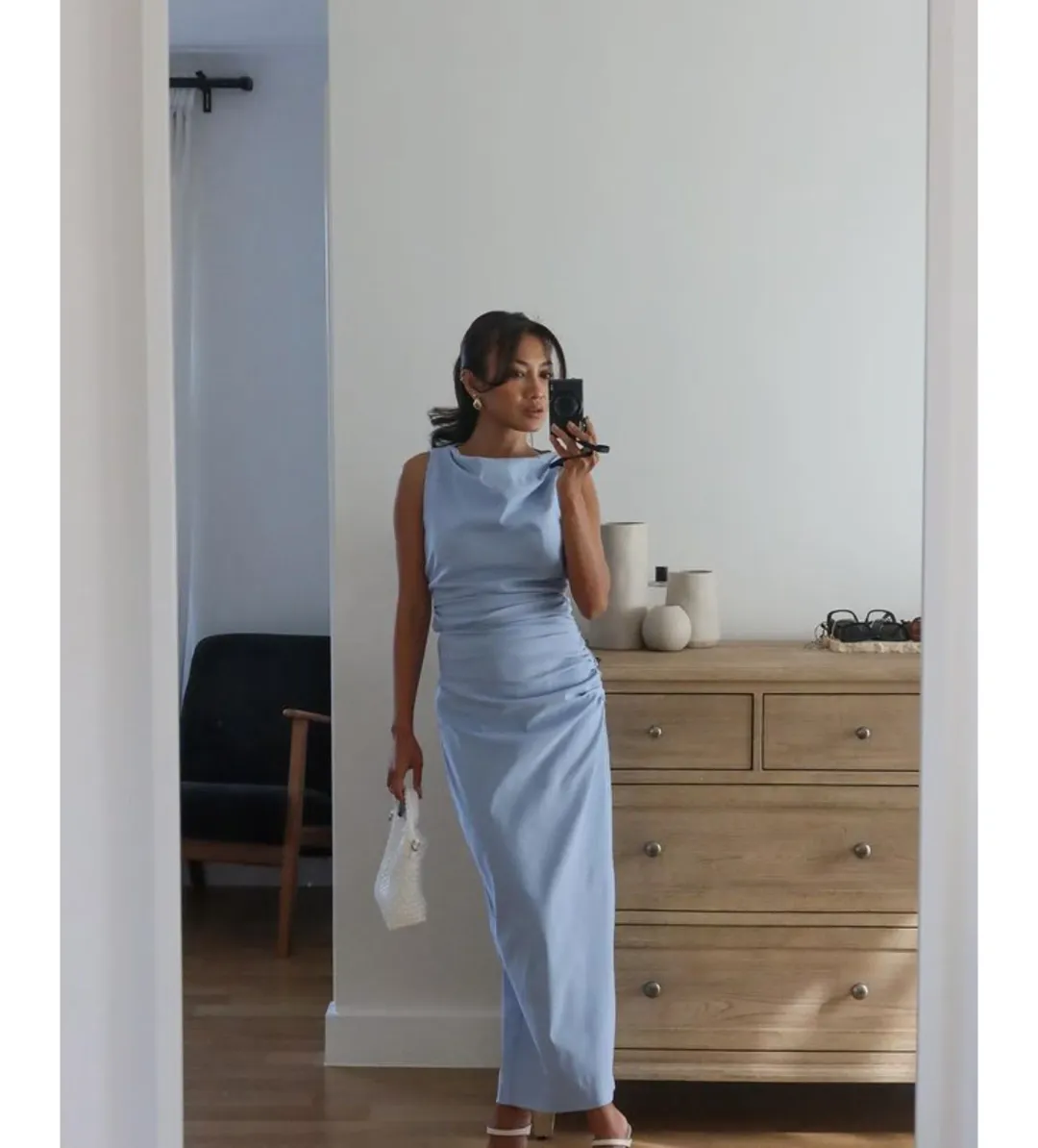 Sheike Lake Serenity Top Size AU 8 and Skirt Size AU 10 Set in Periwinkle for rent on The Volte - main image