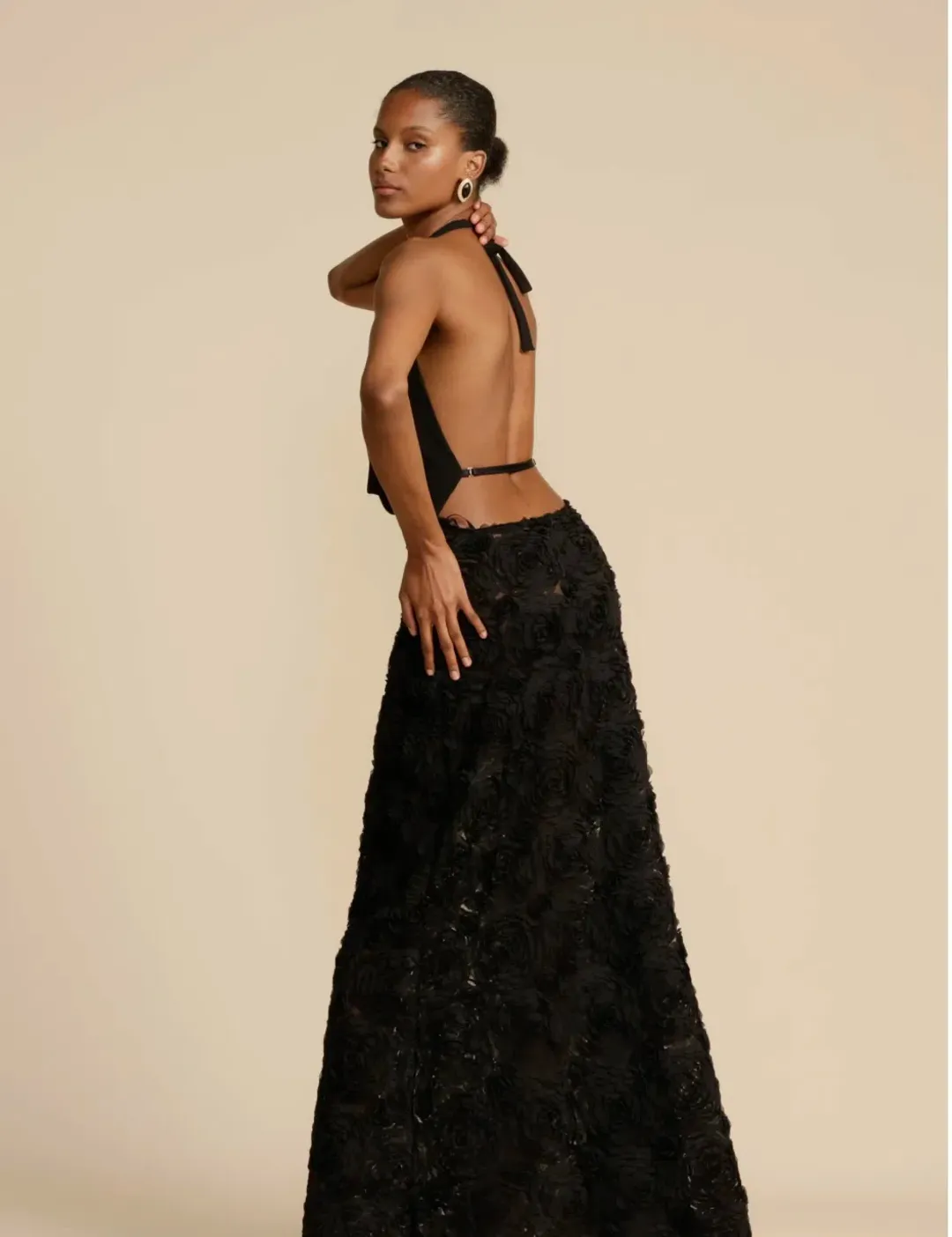 Arcina Ori Adriana Dress in Black Size AU 6 for rent on The Volte - main image