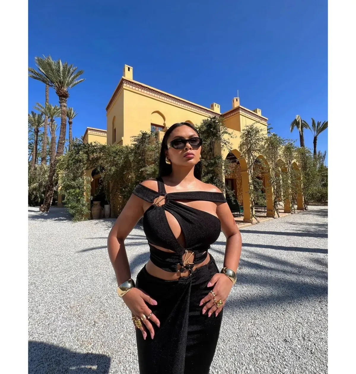 Khanums Kiyren Dress Black Size AU 6 - Image 5