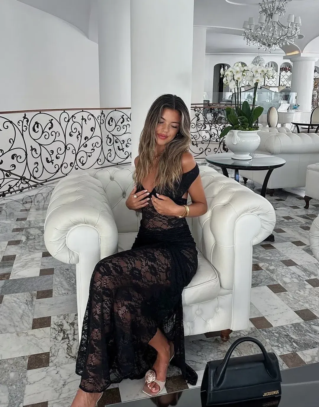 Natalie Rolt Aubrey Dress Black Size 1 / AU 8  for rent on The Volte - main image