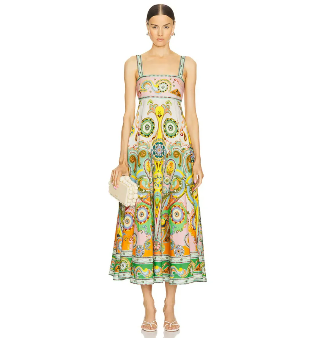 Alemais Pinball Sundress Multi Size AU 8 for rent on The Volte - main image