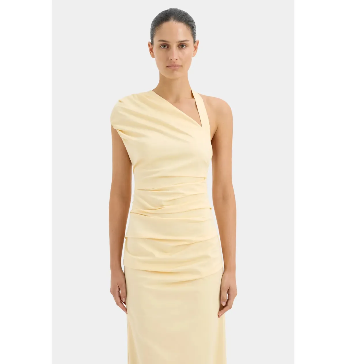 Sir The Label Giacomo Dress in Butter Size 3 / AU 12 - Image 2