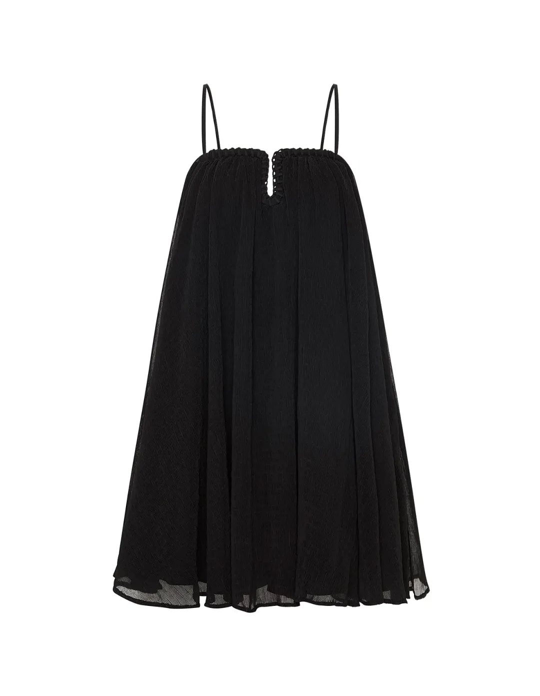 Aje Filigree Sweetheart Mini Dress Black Size 8 for rent on The Volte - main image