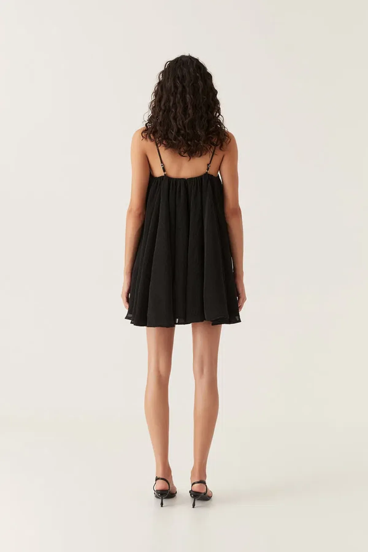 Aje Filigree Sweetheart Mini Dress Black Size 10 - Image 3