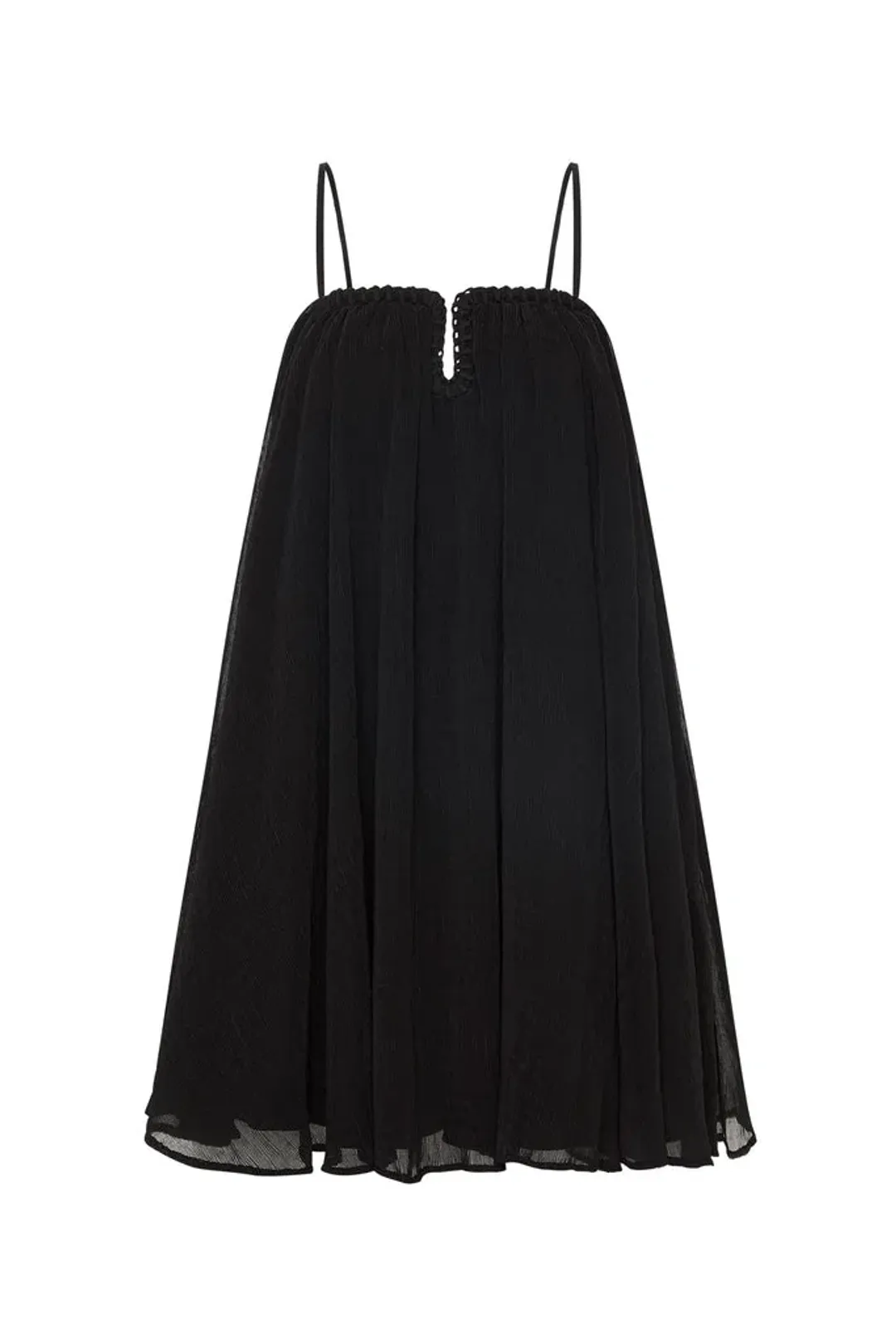 Aje Filigree Sweetheart Mini Dress Black Size 10 for rent on The Volte - main image