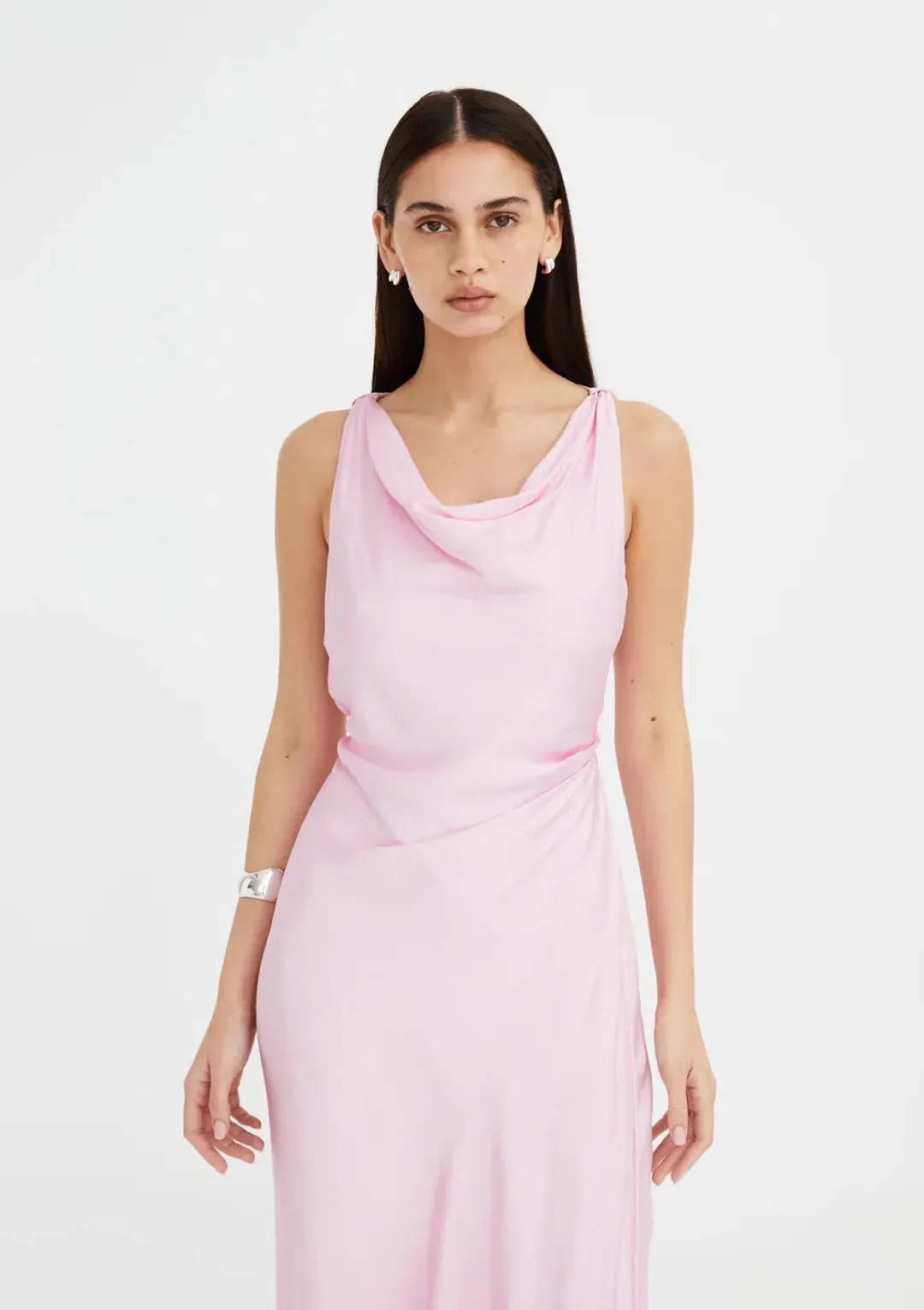 Jillian Boustred Vikki Dress Peony Size 1/Au 8  for rent on The Volte - main image