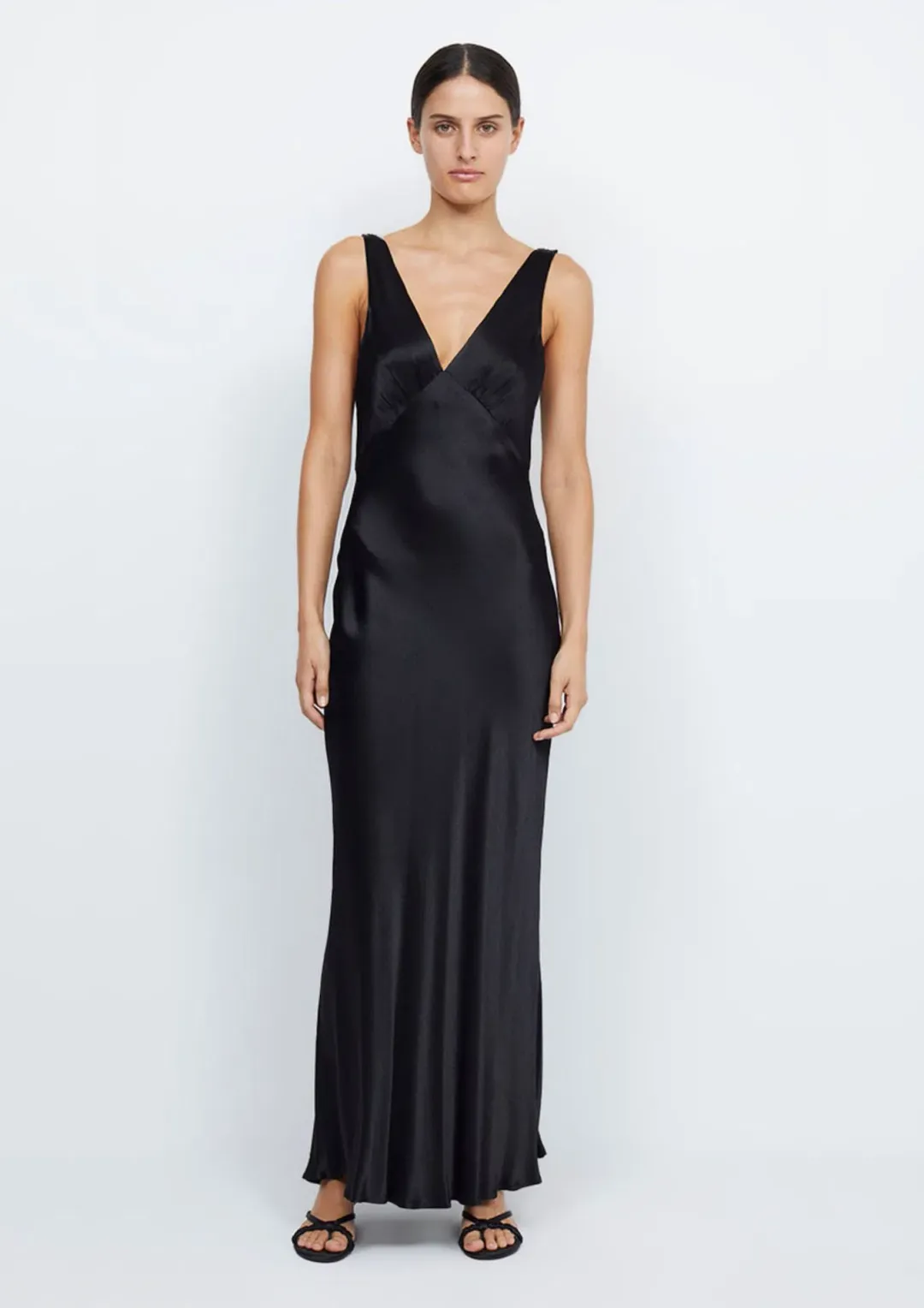 Bec & Bridge Moon Dance Verona Maxi Dress Black Size 6 for rent on The Volte - main image