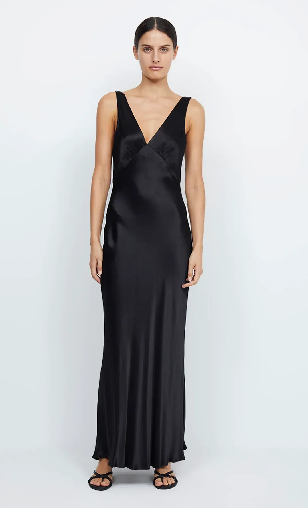 Bec & Bridge Moon Dance Verona Maxi Dress Black Size 6 for rent on The Volte - main image