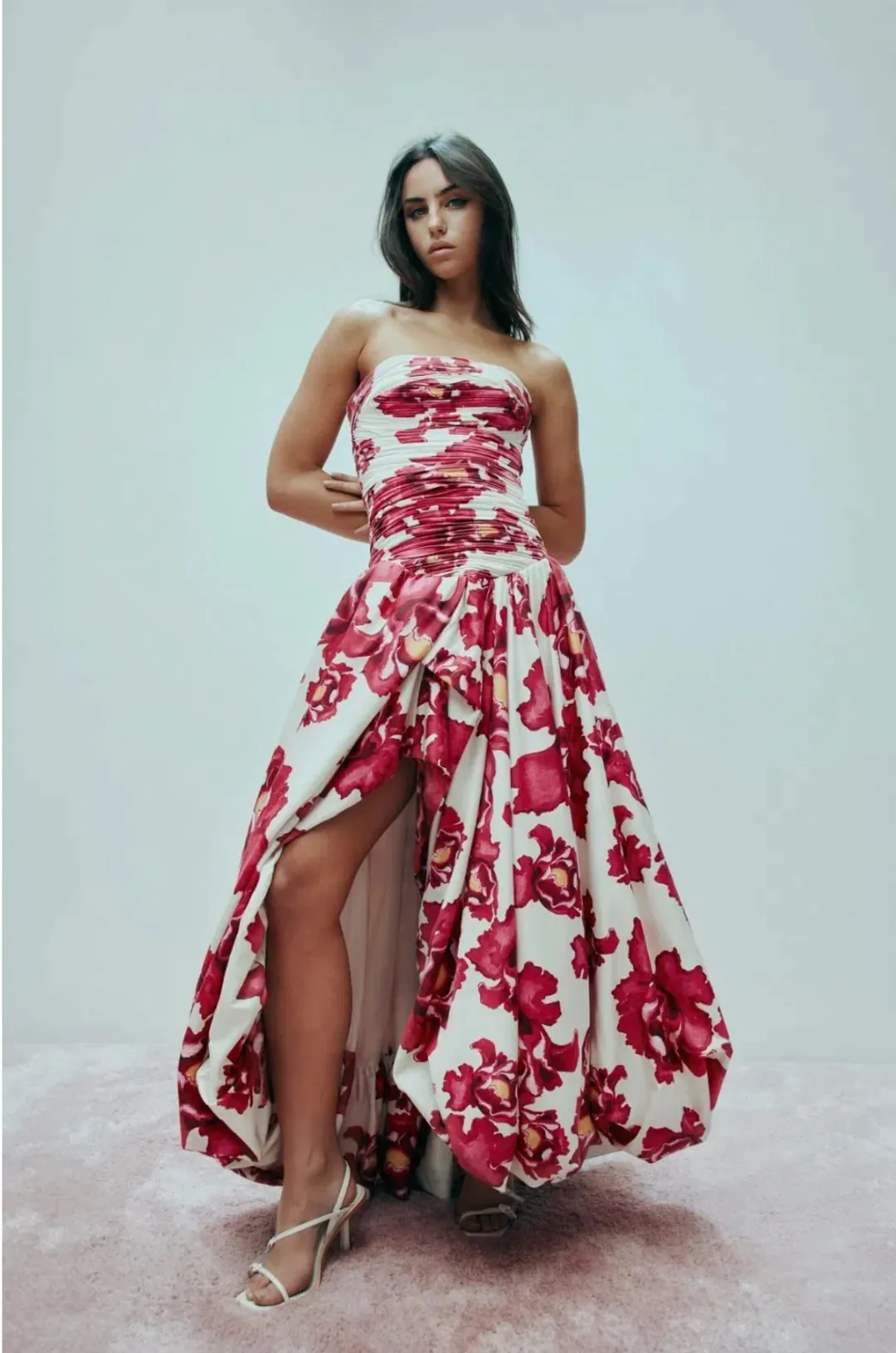 Aje Behold Maxi Dress Boldly Blooming Size 10 for rent on The Volte - main image