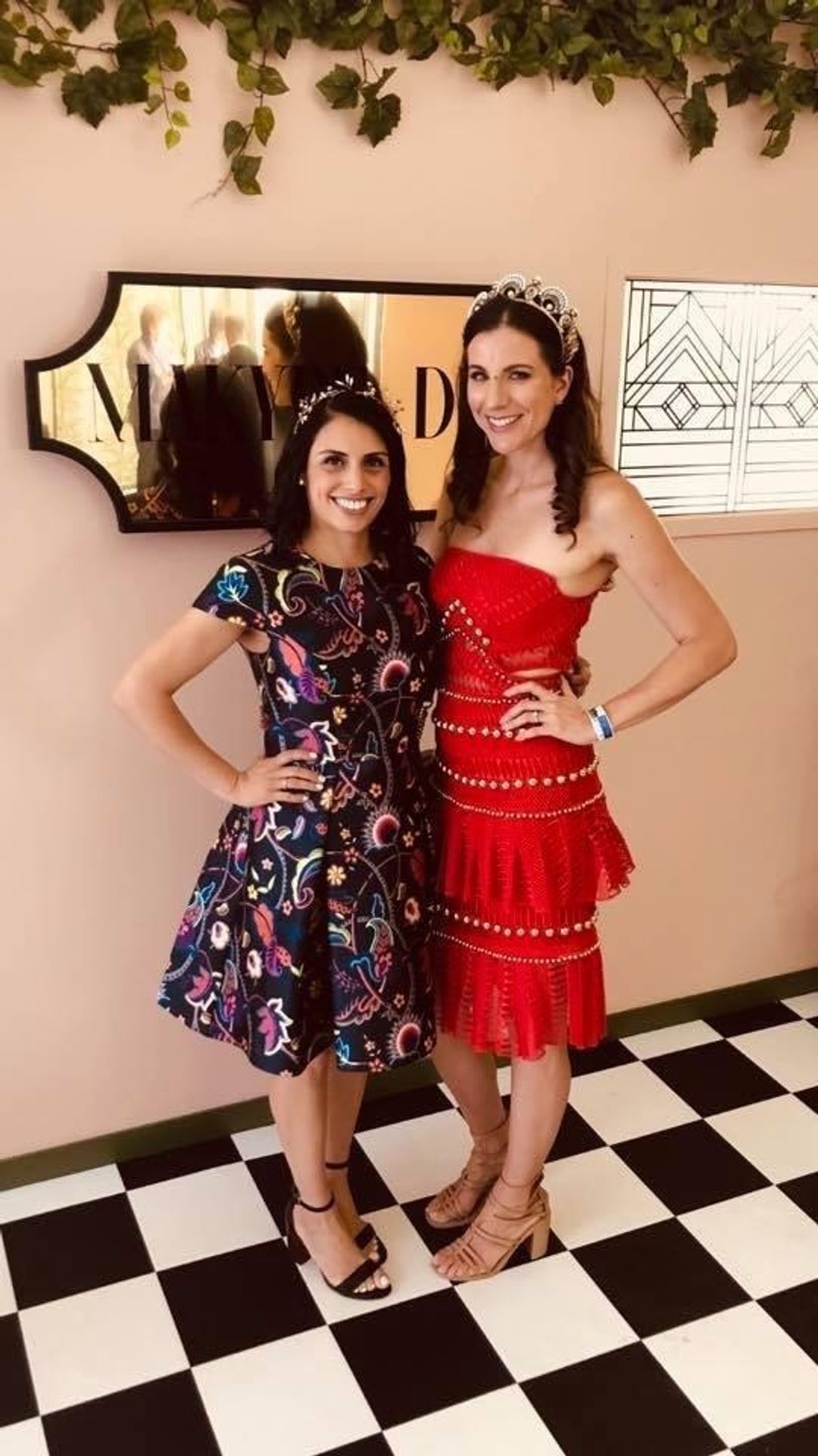 Thurley Heaven Dress red size 8 for rent on The Volte - main image