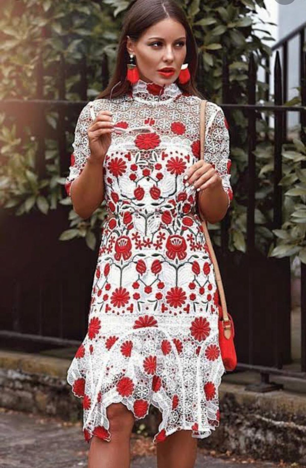 Thurley English Rose dress size 8 - Image 2