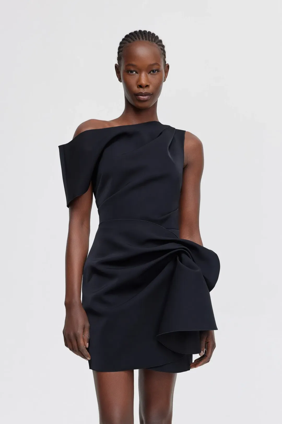 Acler Eddington Mini Dress Black Size 8 for rent on The Volte - main image