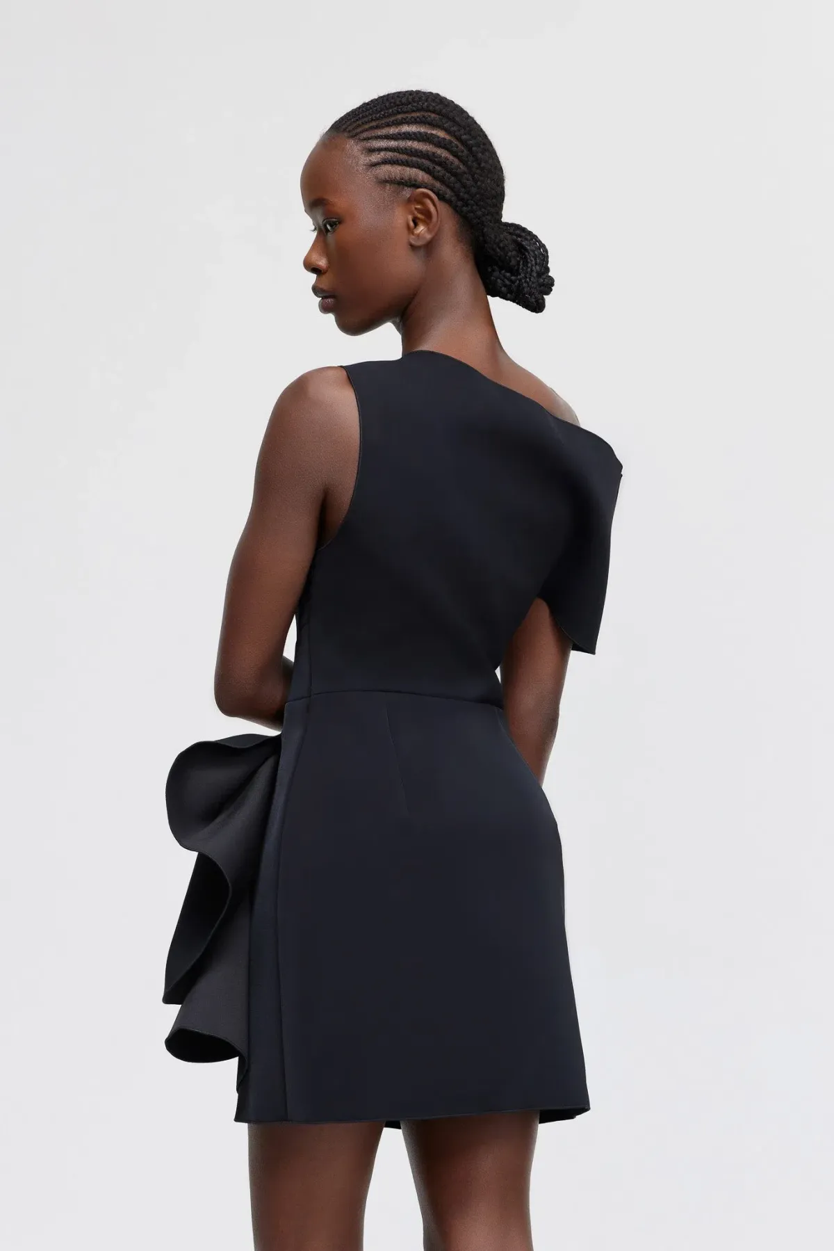 Acler Eddington Mini Dress Black Size 8 - Image 4