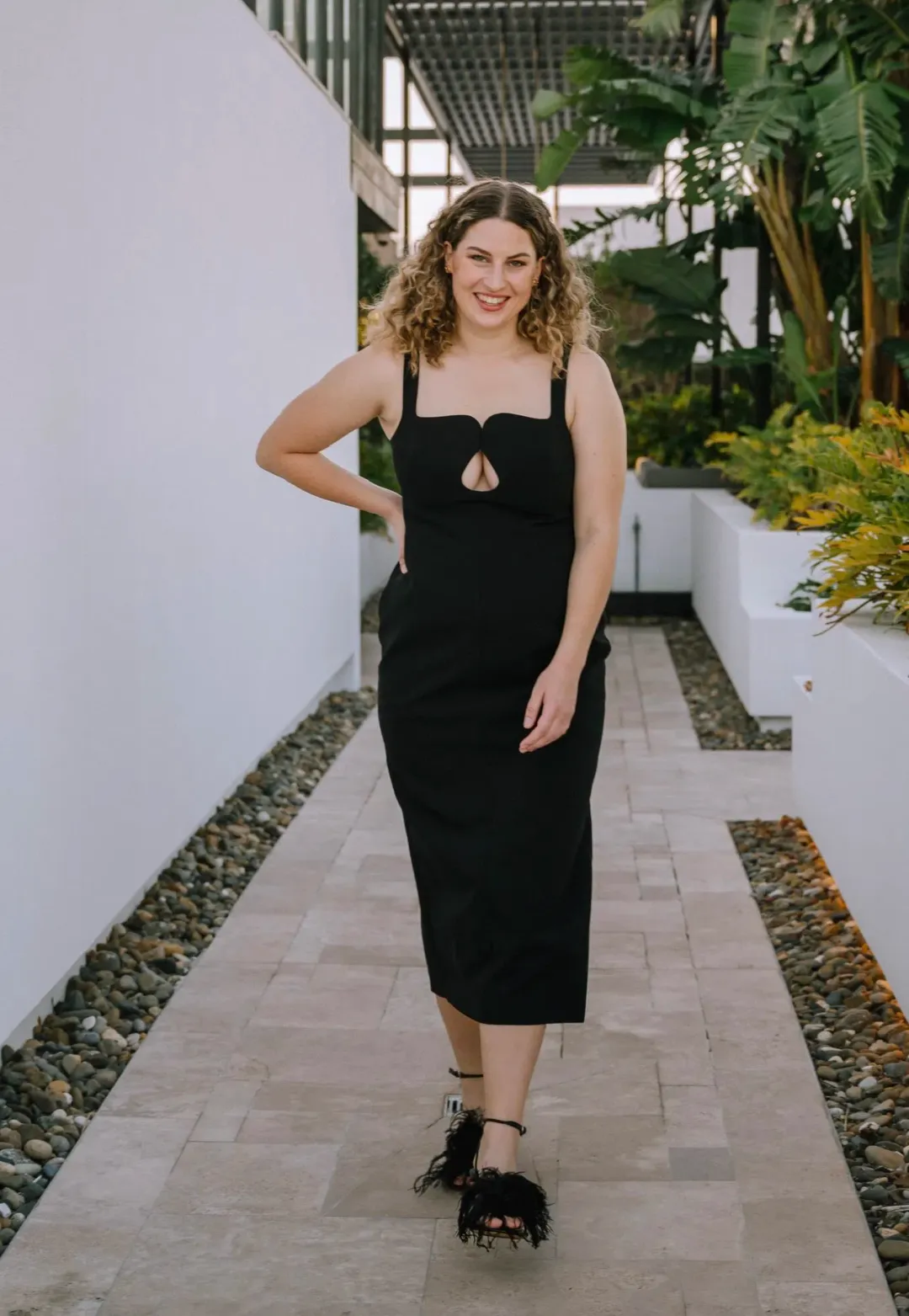 Camilla and Marc Brixton Dress Black Size 14 for rent on The Volte - main image