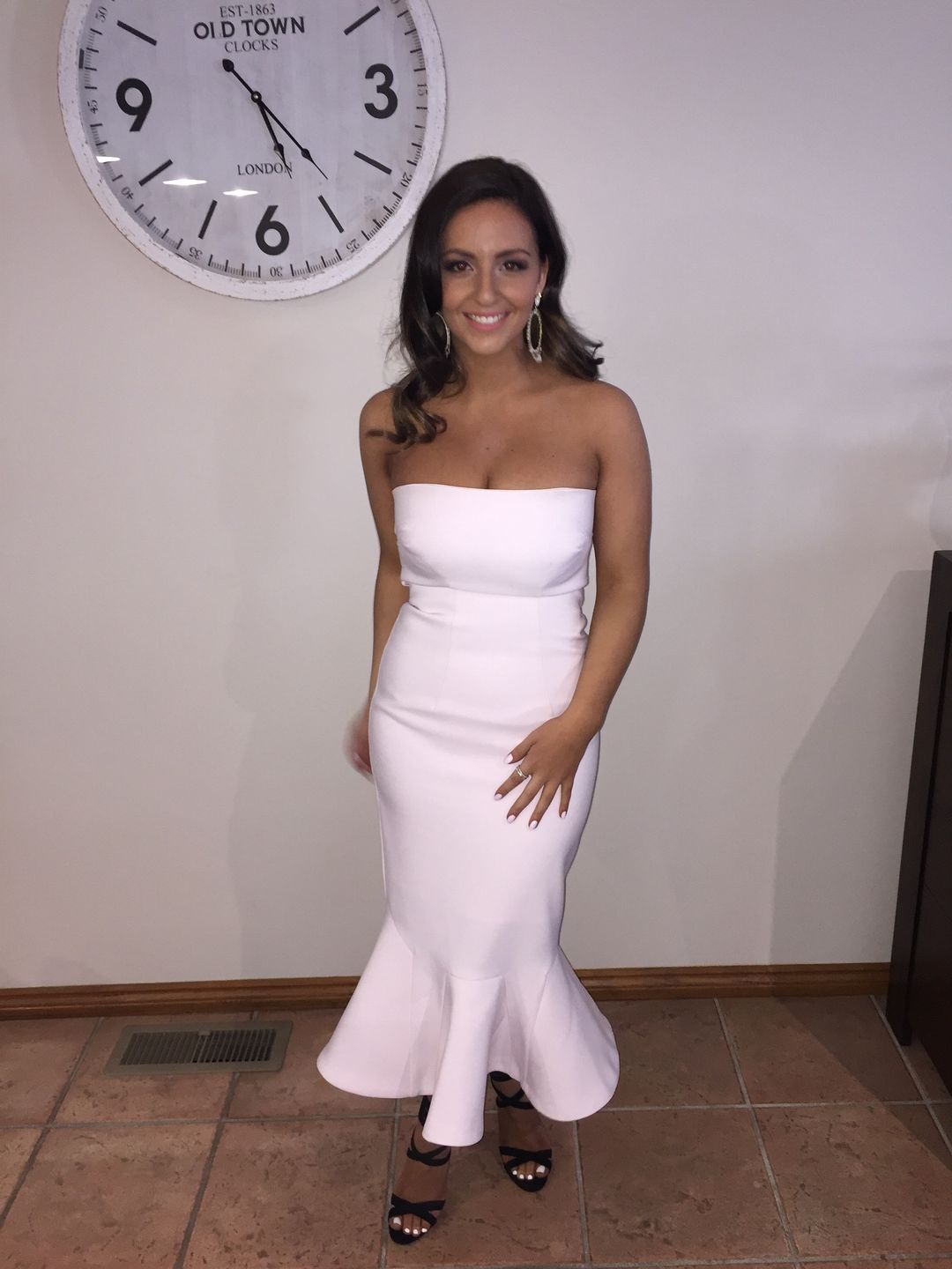 By Johnny Raffia Drop Flair Dress Pink Size 8 for rent on The Volte - main image