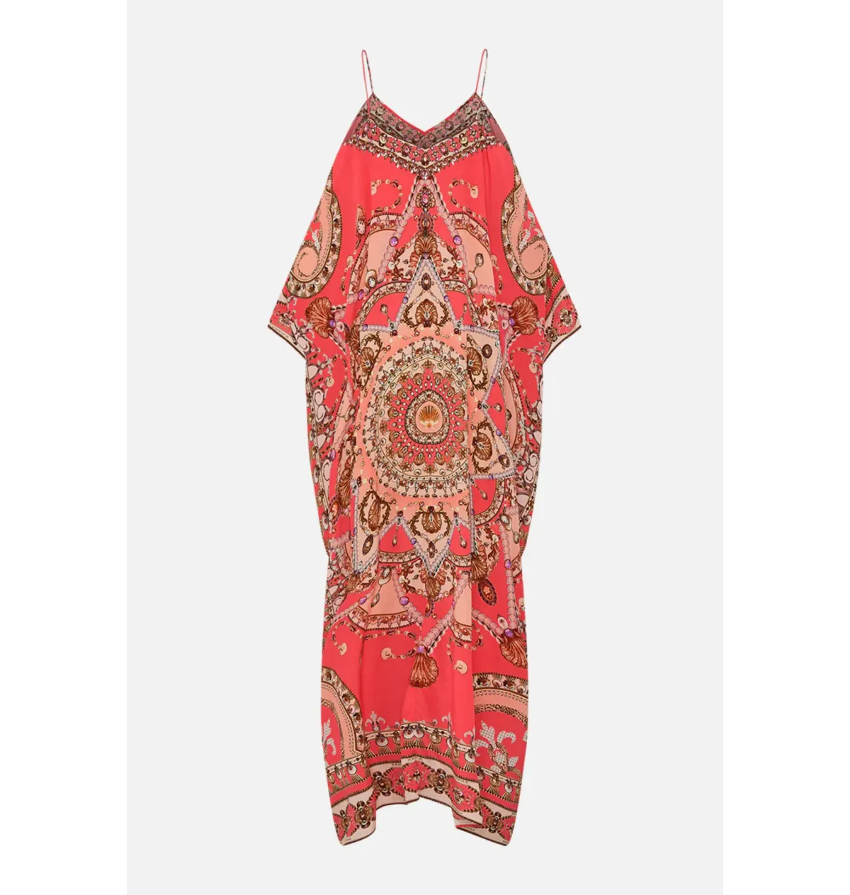 Camilla The Shell Games Shoestring Strap Kaftan Print One Size - Image 8