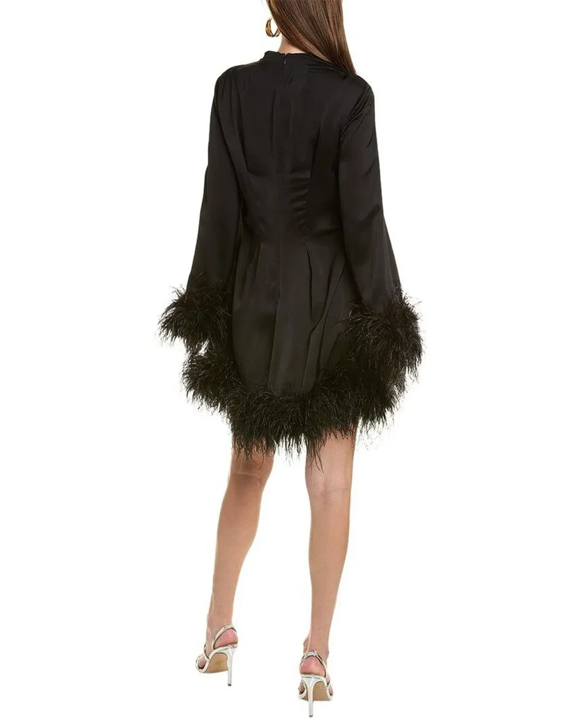 Rachel Gilbert Pietro Mini Dress Black Size 2 / AU 6 - Image 2