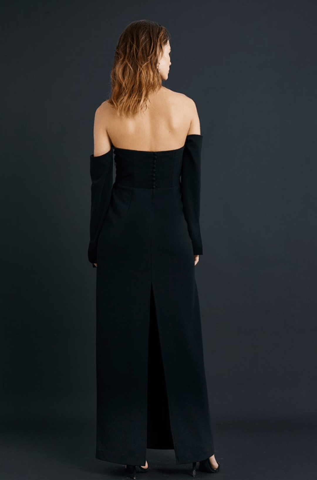 FRIEND OF AUDREY Formal Split Gown for rent on The Volte - main image