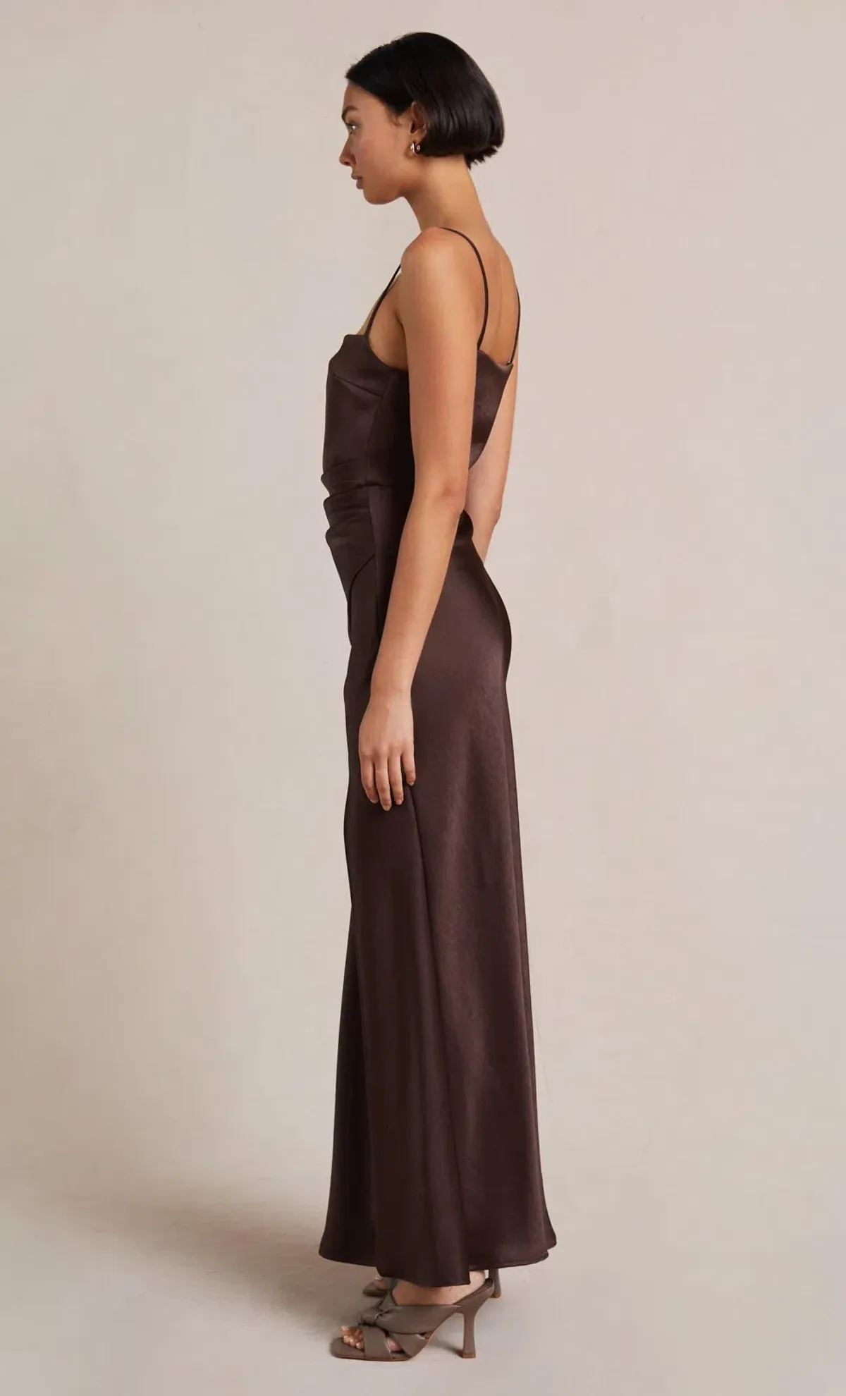 Bec & Bridge Nadia Maxi Dress Brown Size 8 - Image 4