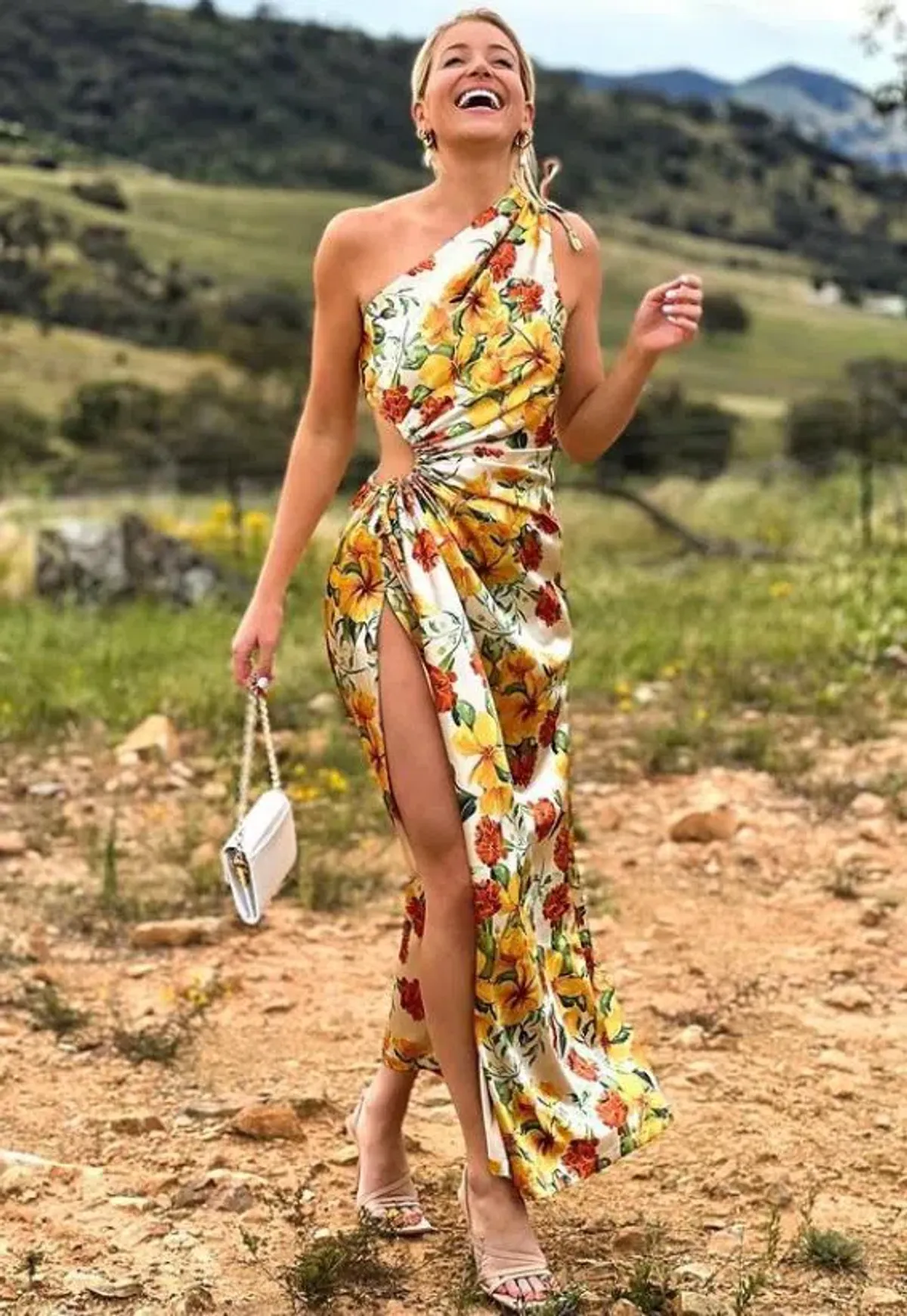 Sonya Moda Nour Maxi Dress Yarden Floral Size 12 - Image 2