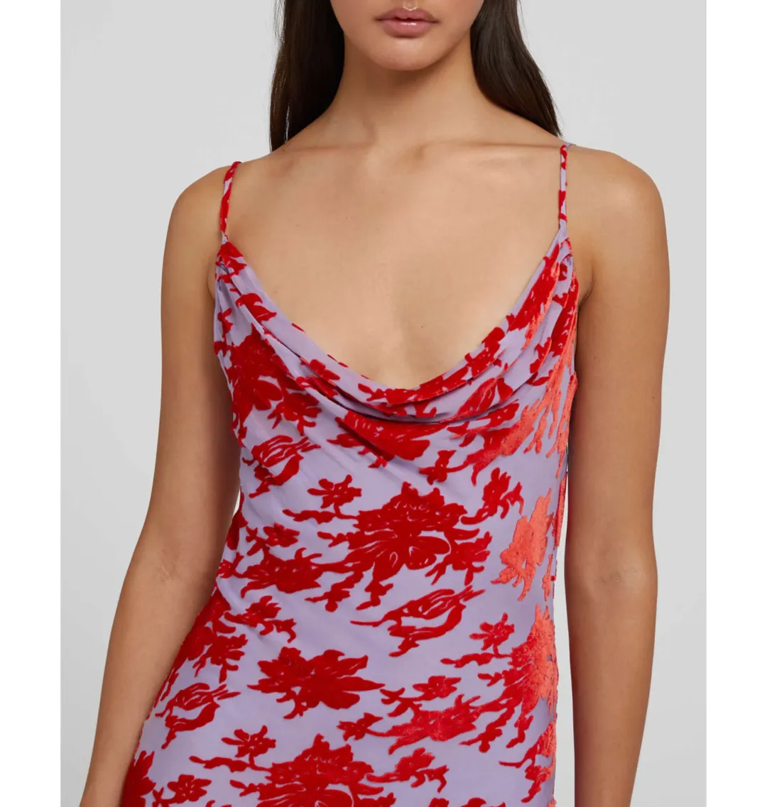 Rat & Boa Athena Dress Red Size AU 10 for rent on The Volte - main image