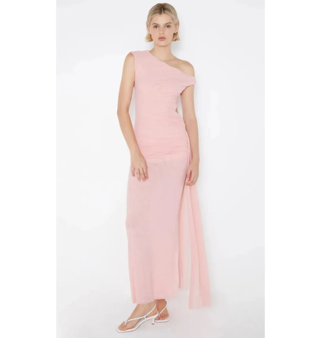 Bec & Bridge Victoria Asym Dusty Pink Size AU 8 for rent on The Volte - main image