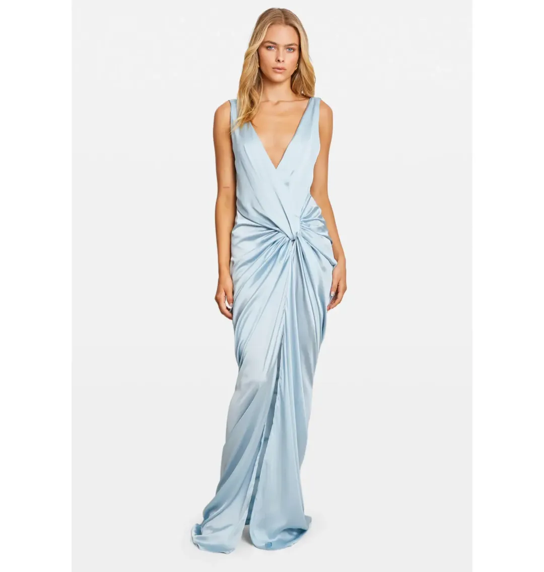 Baobab Liz Maxi Dress Ice Blue Size Large / AU 12 for rent on The Volte - main image