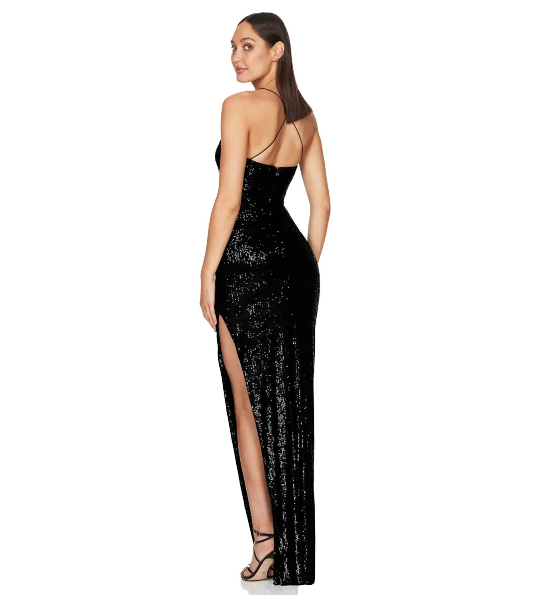 Nookie Leilani Gown Black Size M/Au 10  for rent on The Volte - main image