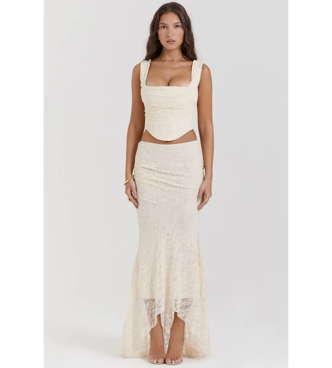 House of CB Vintage Set Cream Size Medium /Au 10  for rent on The Volte - main image