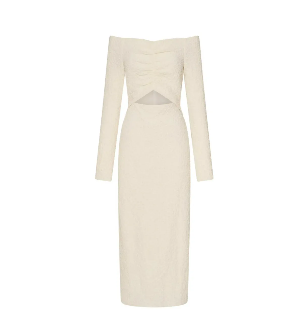 Camilla and Marc Minerva Long Sleeve Dress Cream Size 6 - Image 4