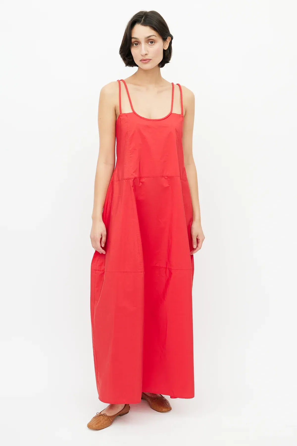 Lee Mathews Peony Maxi Dress in Red Size 2 / AU 10 - Image 5