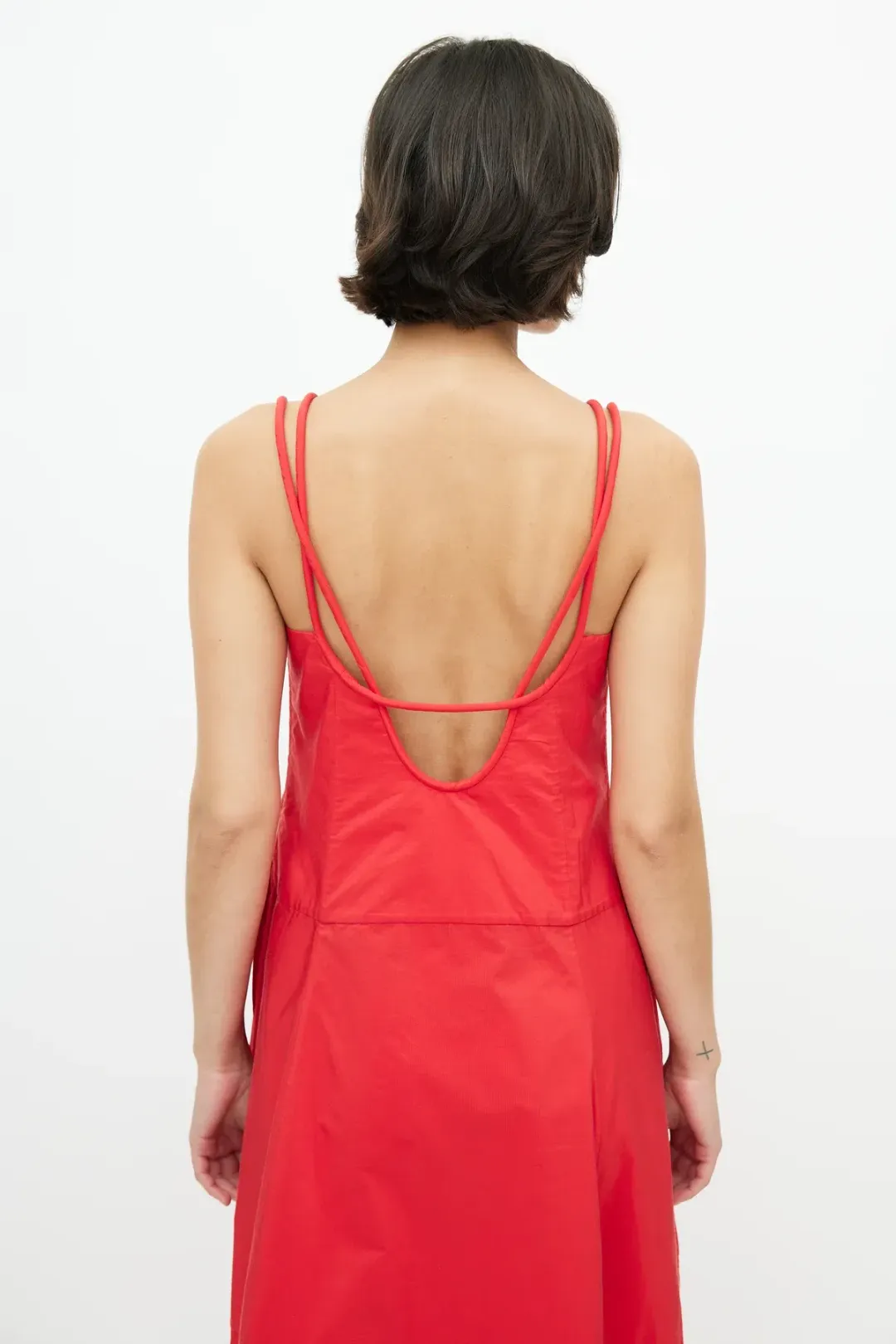 Lee Mathews Peony Maxi Dress in Red Size 2 / AU 10 for rent on The Volte - main image