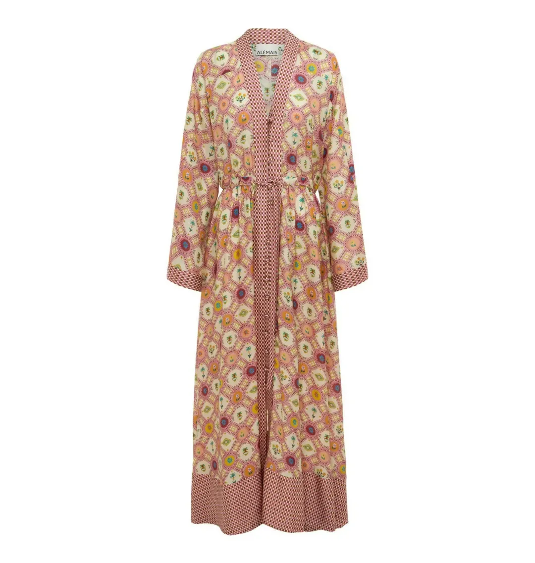 Alemais Omen Shirtdress Print Size AU 14 for rent on The Volte - main image