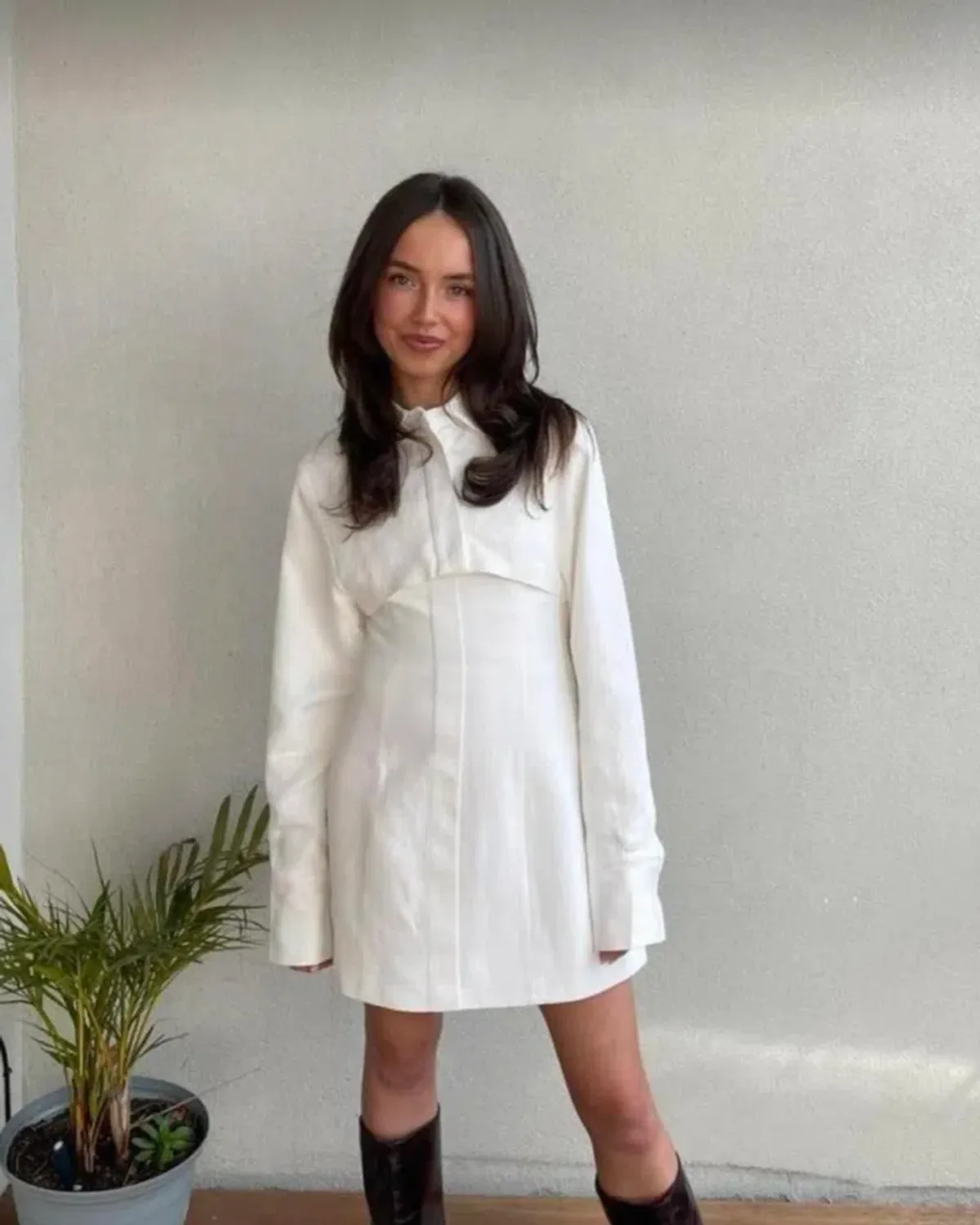 Sir The Label The Bowery Mini Dress Daydream White Size 6 - Image 5