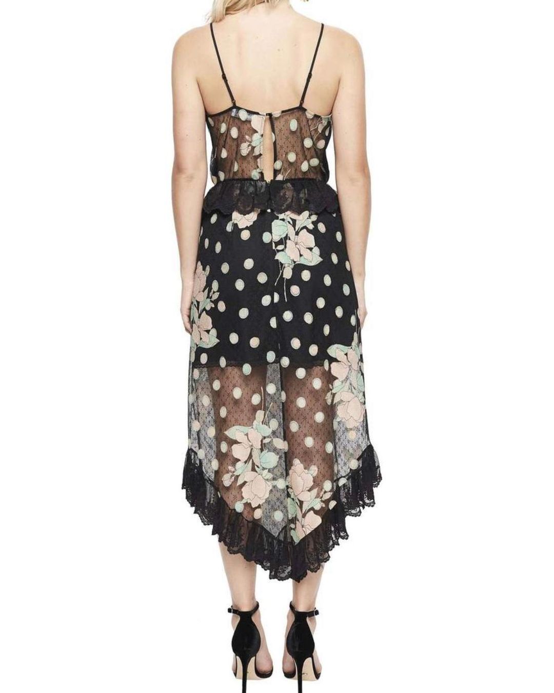 We Are Golden Dress in Spot the Dot Black for rent on The Volte - main image