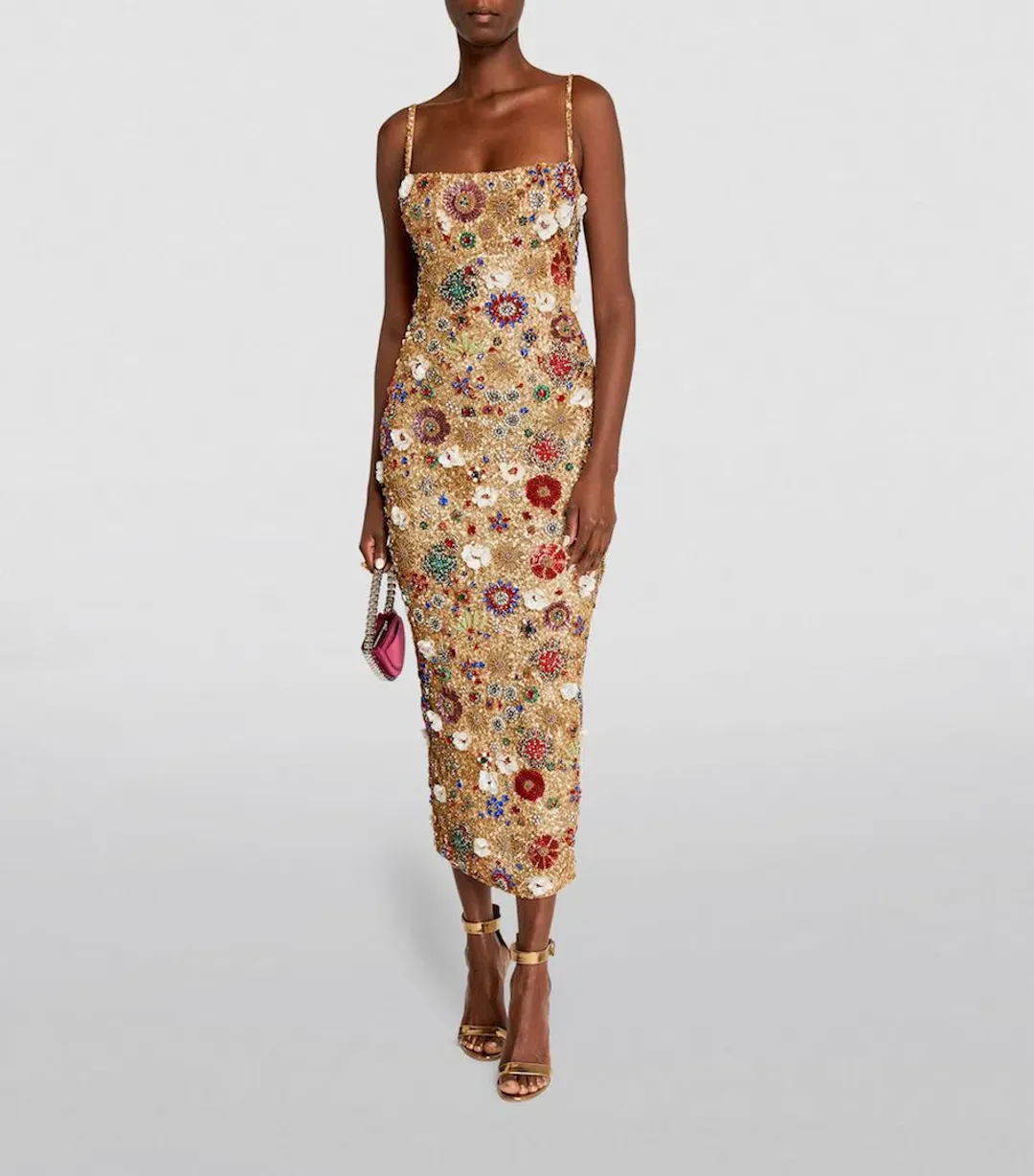 Rachel Gilbert Francesca Gown Dress Gold Size 0 / AU 6  for rent on The Volte - main image