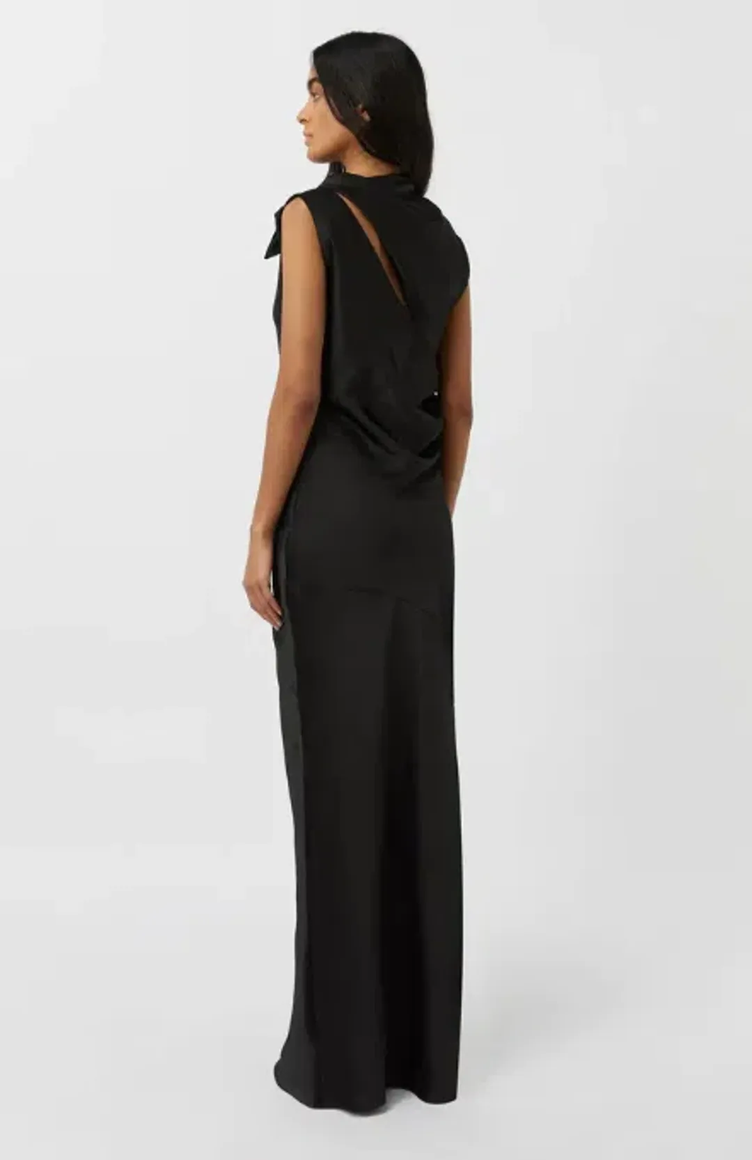Camilla and Marc Karsten Knot Dress in Black Size 10 for rent on The Volte - main image