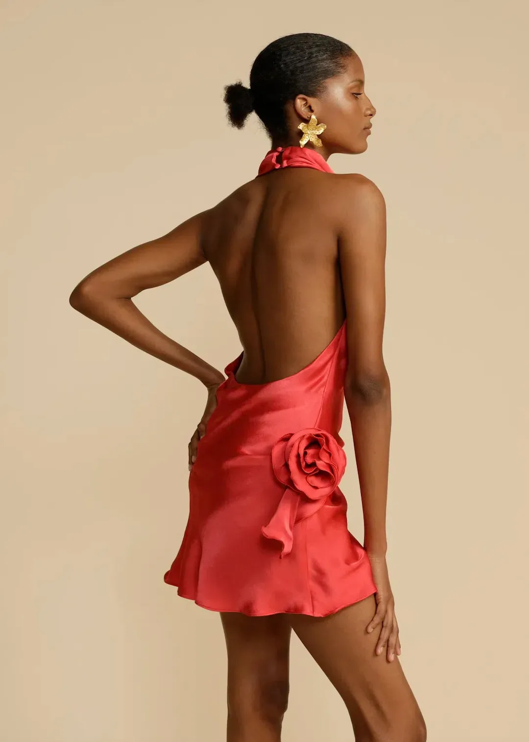 Arcina Ori Rosa Dress Red Size S / AU 8 for rent on The Volte - main image