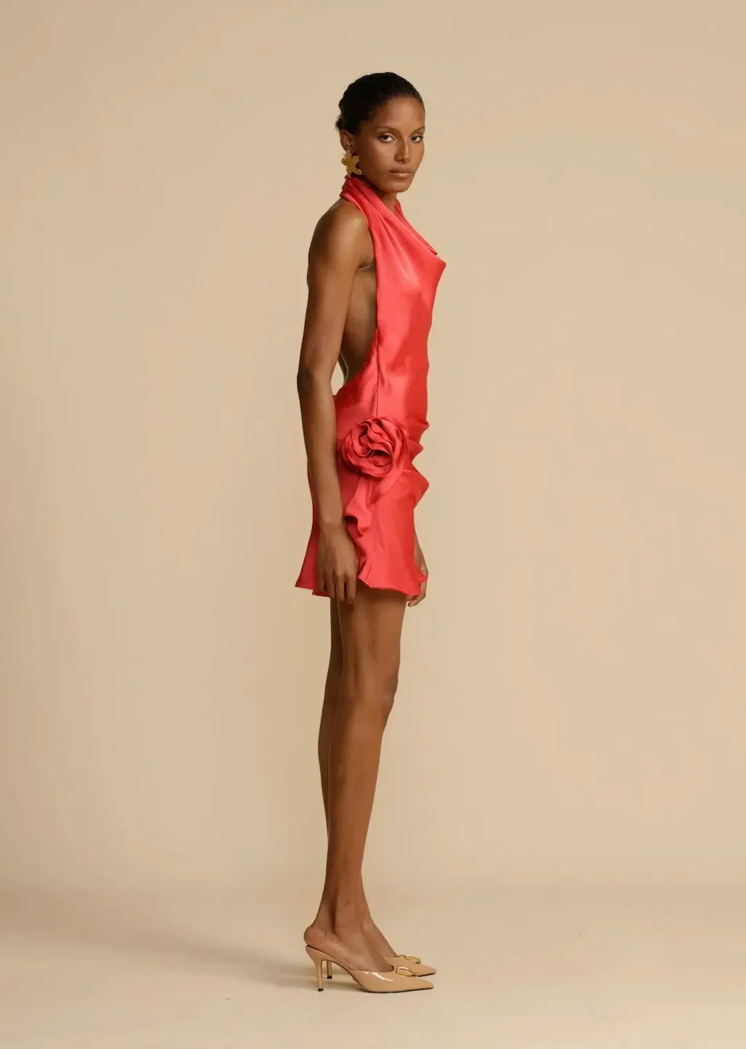 Arcina Ori Rosa Dress Red Size S / AU 8 for rent on The Volte - main image