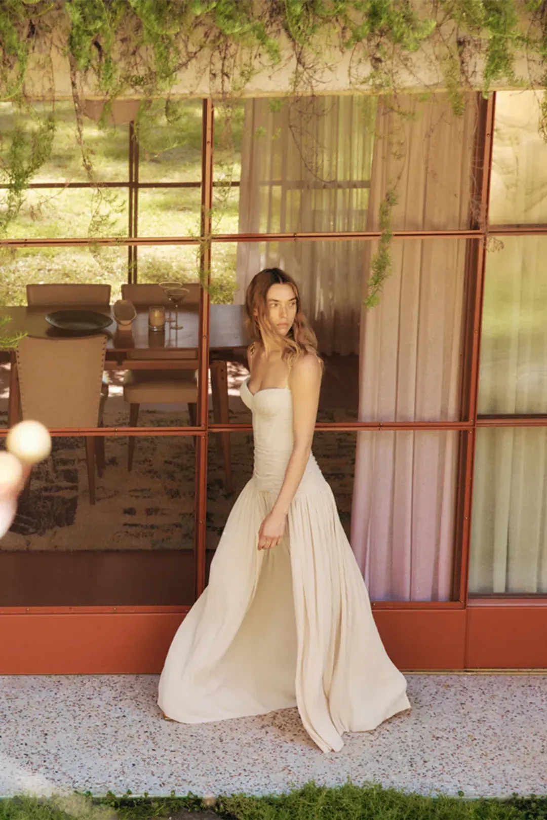 Manning Cartell Double Time Pleat Dress - Size 4  for rent on The Volte - main image