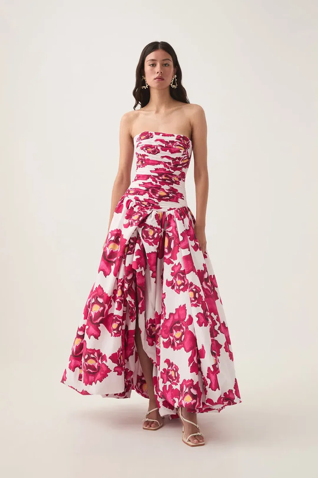AJE Behold Maxi Dress  Boldly Blooming Size 10  for rent on The Volte - main image