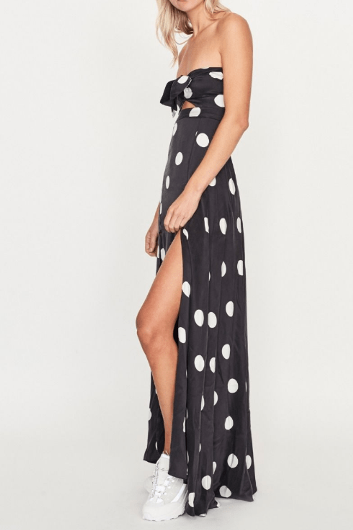 Bec and Bridge Black Polka dot maxi dress 6 - Image 2