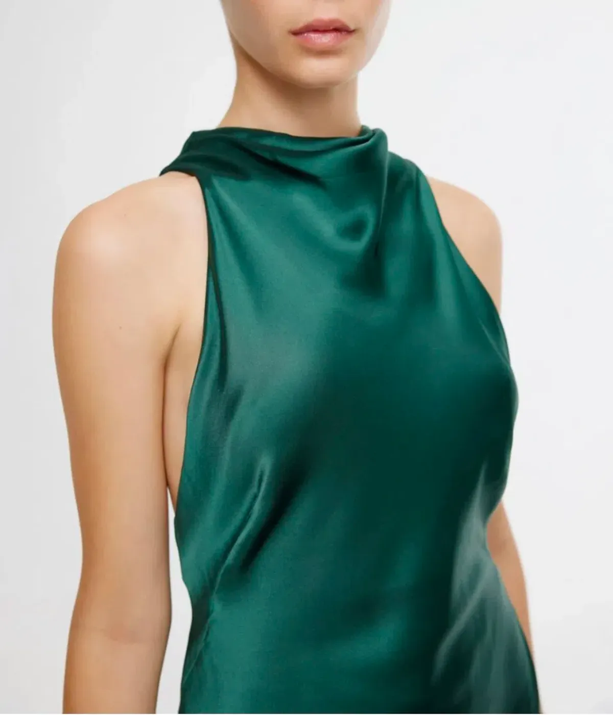 Acler Cadell Cadell Midi Dress Emerald Size 6 - Image 2