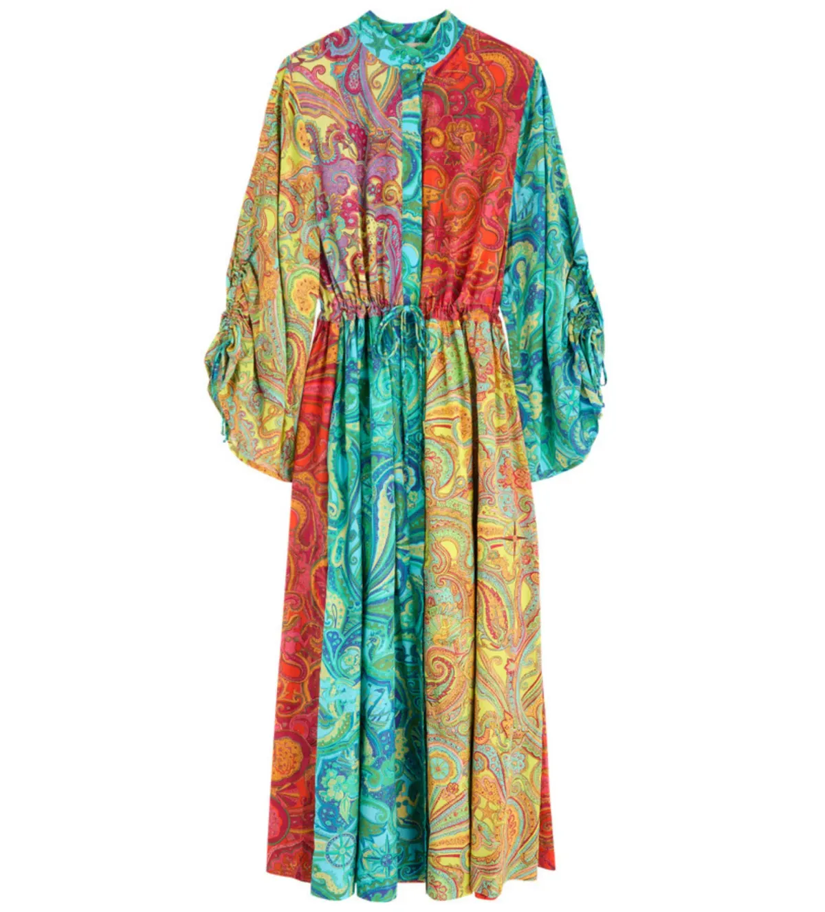 Alemais Ceto Spliced Shirtdress Multi Size 10  - Image 2
