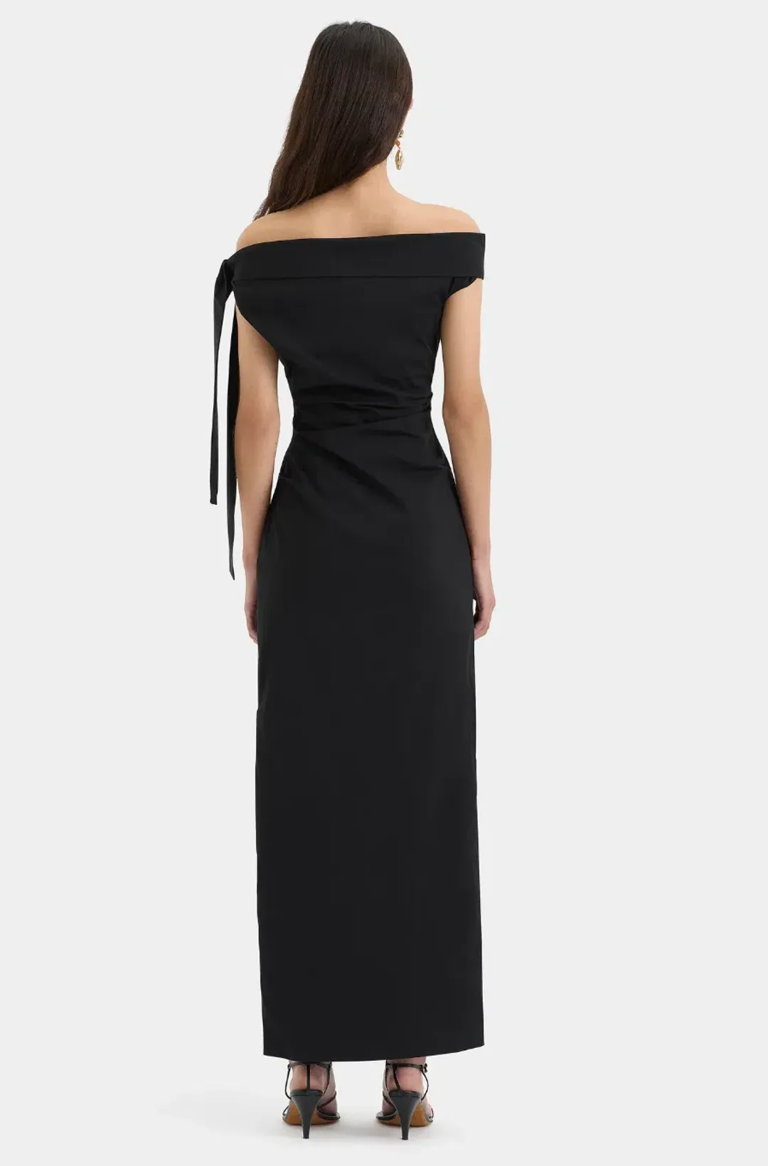 Sir The Label Dahlia Gown Black Size 6 for rent on The Volte - main image