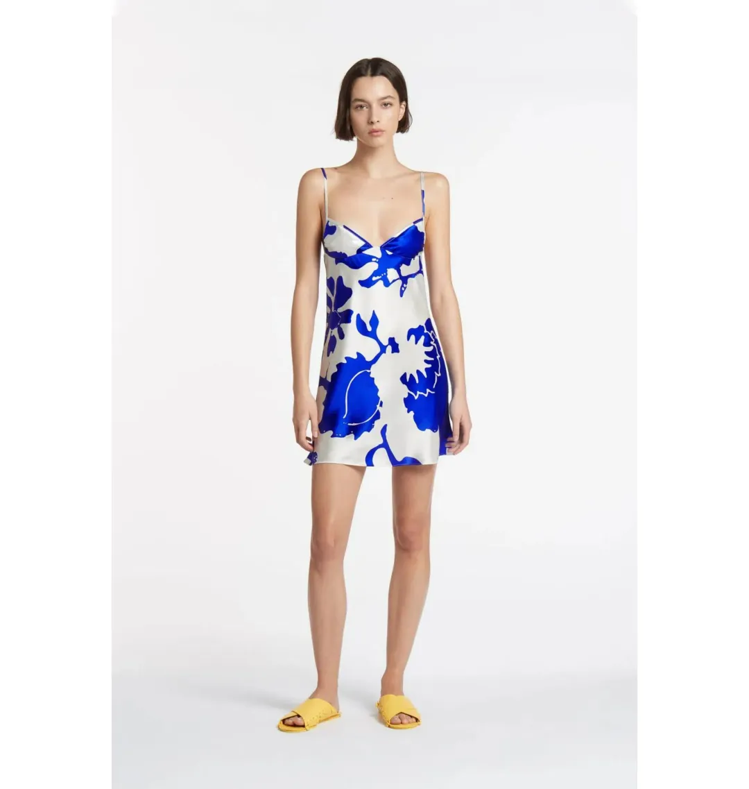 Sir The Label Mini Esme Dress in Merce Abstract Print Size AU 6 for rent on The Volte - main image