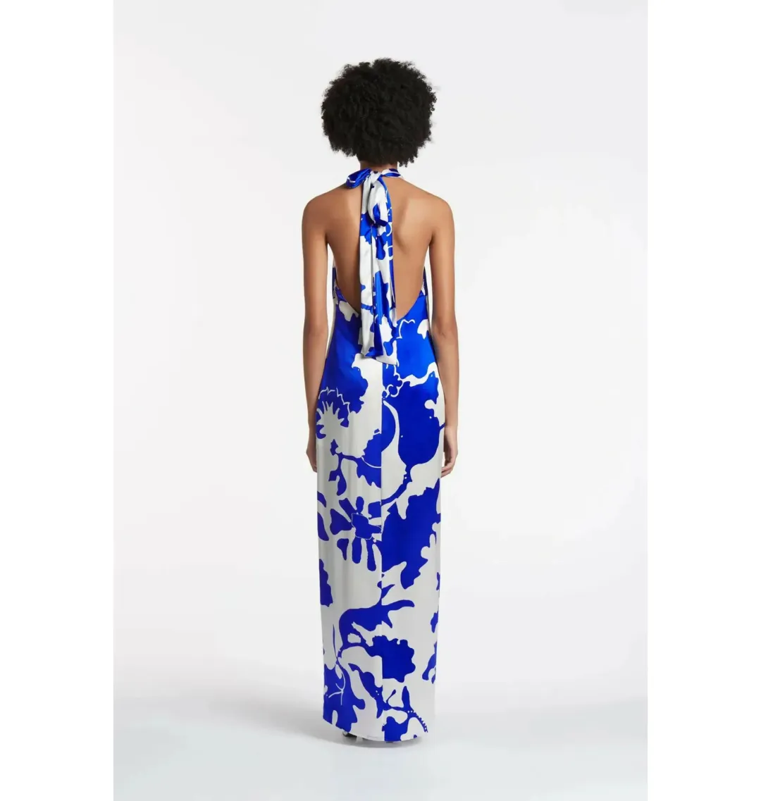 Sir the Label Esme Halter Dress Merce Abstract Print Size AU 6 for rent on The Volte - main image