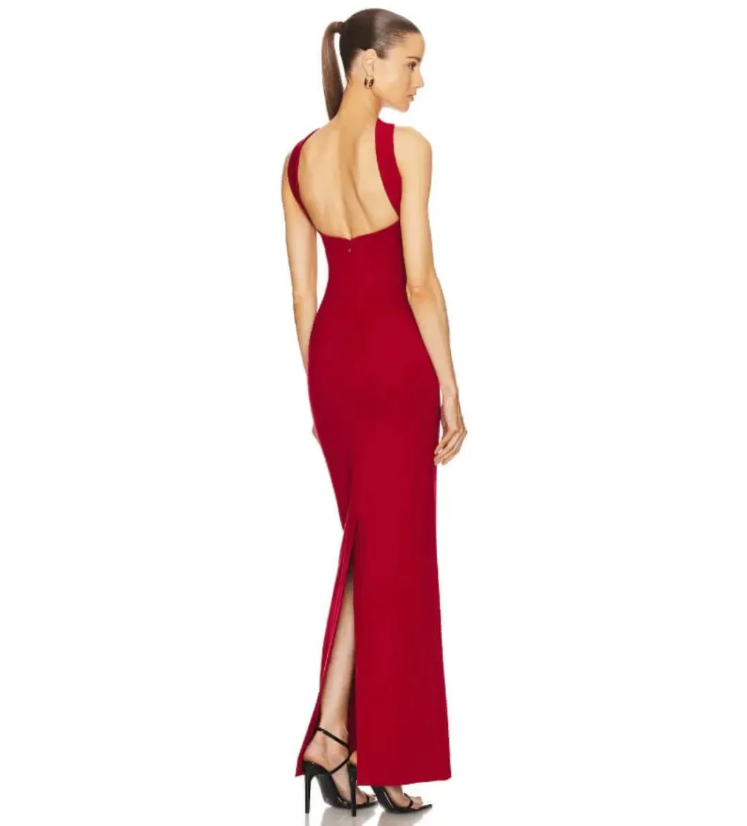 Helsa The Stephanie Dress Red Size XS / 6 for rent on The Volte - main image