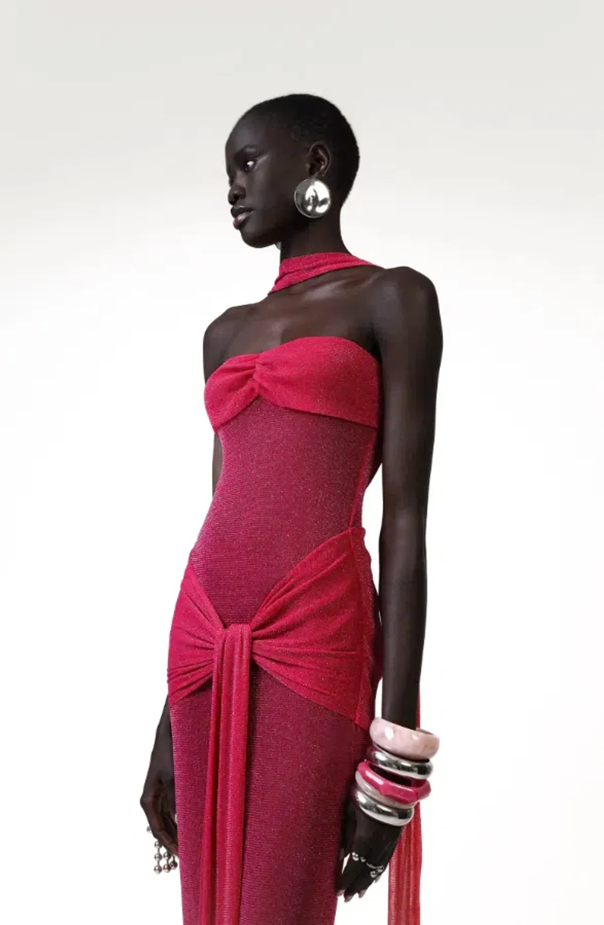 Khanums Kesca Maxi Gown Pink Size S / 8 - Image 2